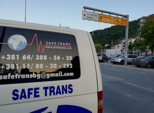 Medicinski prevoz (transport) pacijenta Crna Gora - Srbija